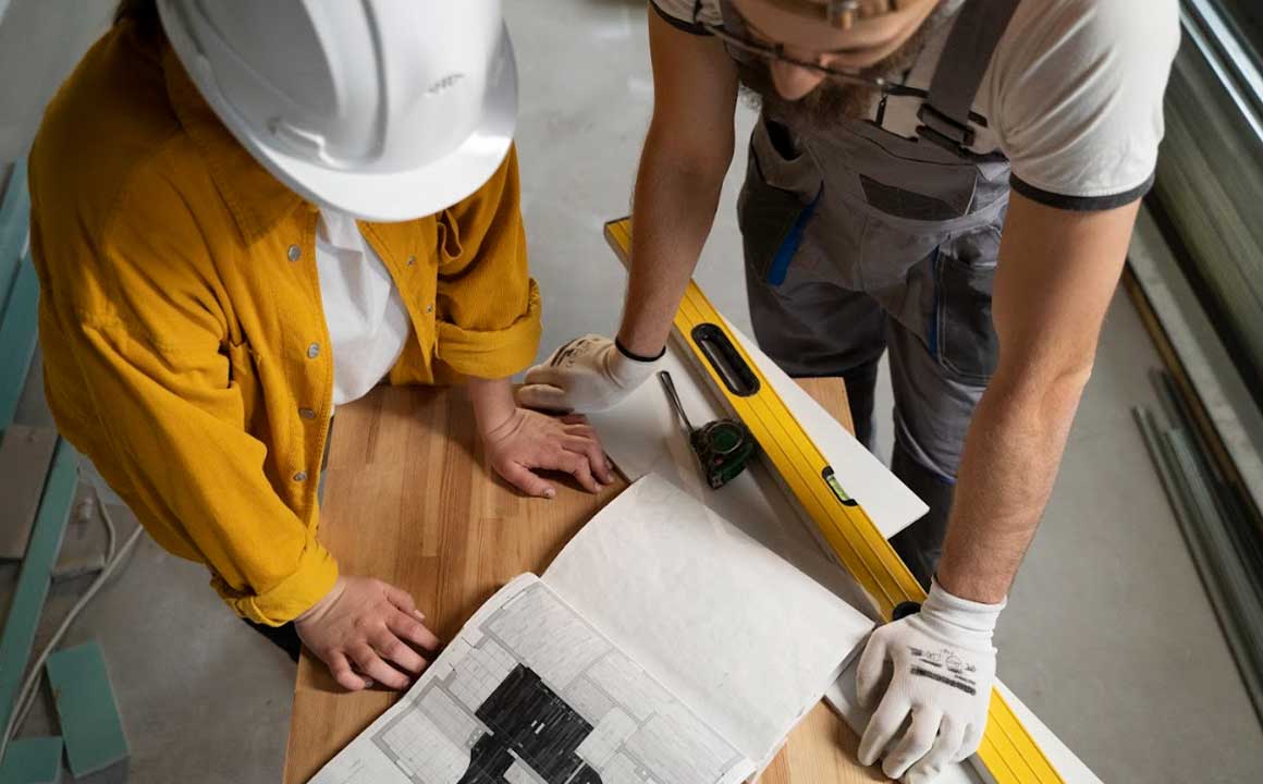 two engineers planning - Our Services